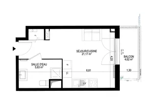 Studio à Monteux (84170)