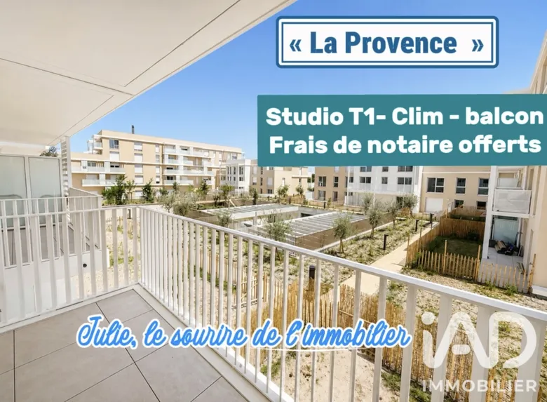 Appartement 1 pièce 27 m² · à Monteux · 26,8 m² · 124 000 €