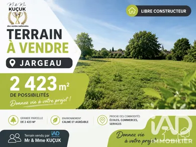 Terrain à bâtir à JARGEAU (45150)