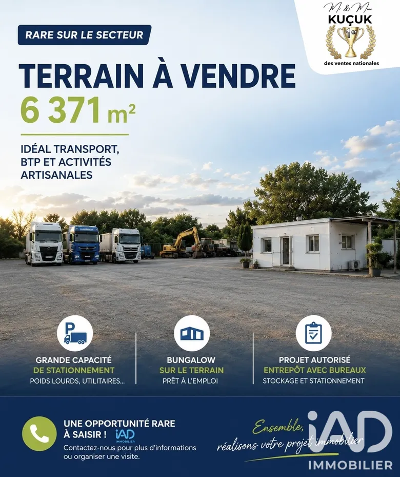 Terrain à JARGEAU (45150) · 177 500 €