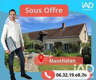 Maison de campagne à Manthelan (37240)