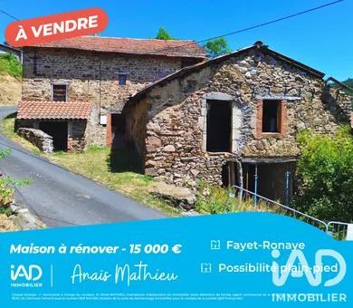 Maison à Fayet-Ronaye (63630)