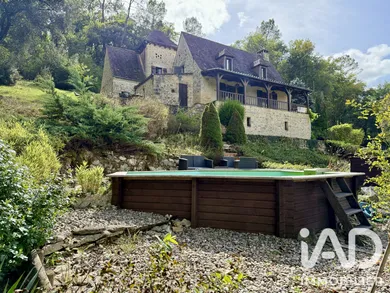 Maison traditionnelle à Prats-de-Carlux (24370)