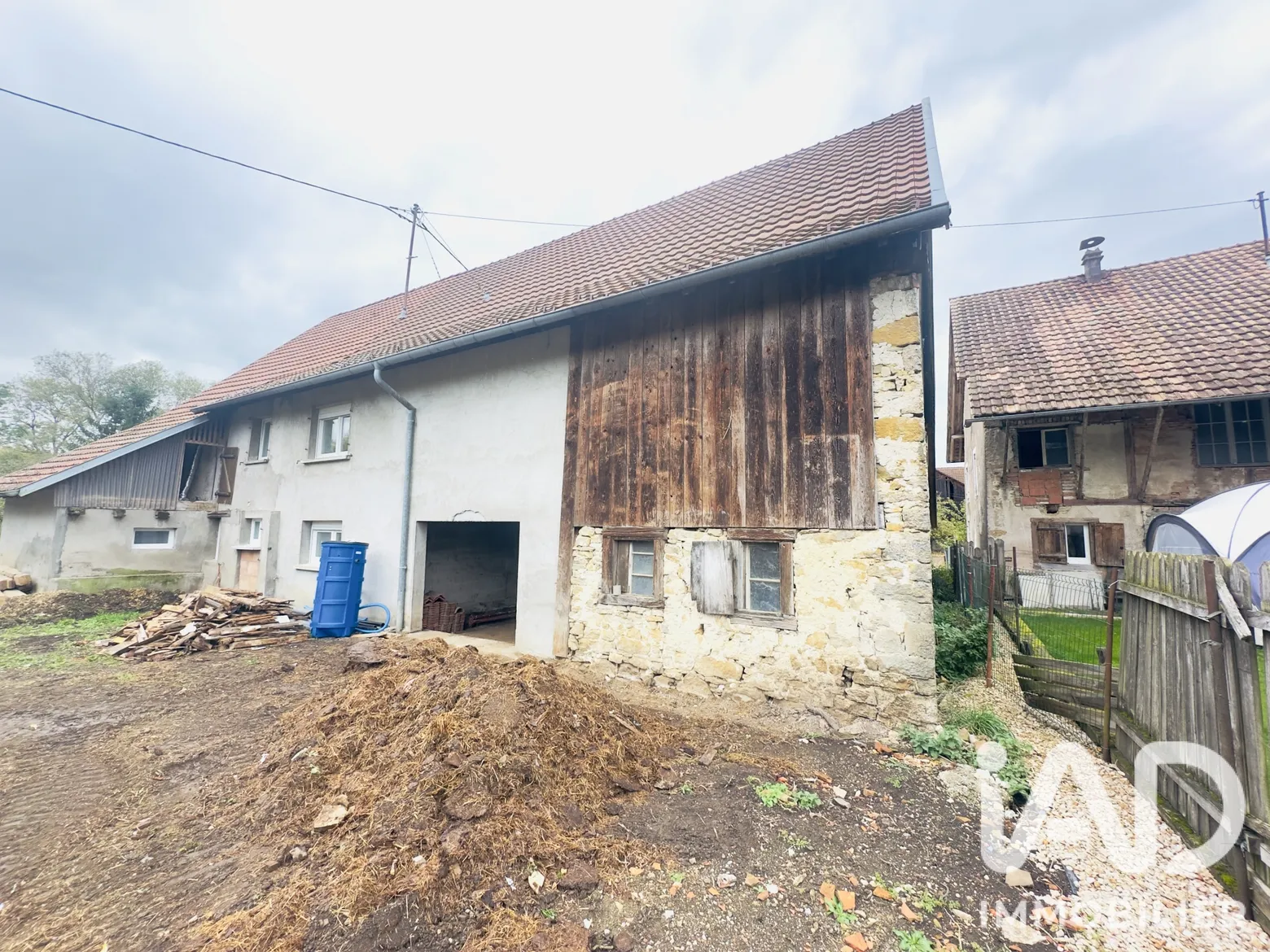Vente maison à Courtavon (68480) : grange 1 pièce 80 m² - 2070951