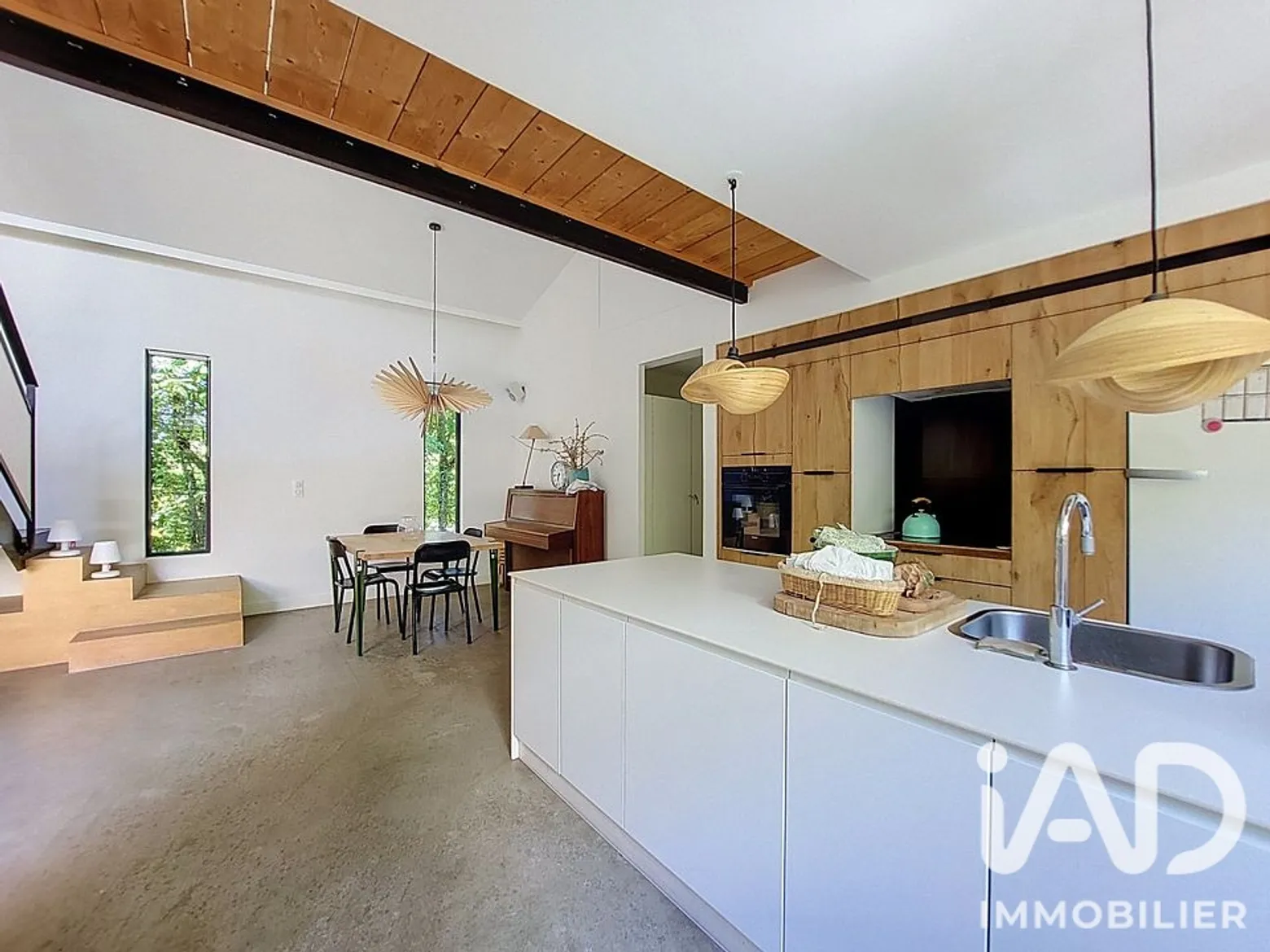 Vente maison à Arradon (56610) : maison d'architecte 6 pièces 150 m² - 2059227 — 2