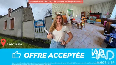 Maison traditionnelle à Argy (36500)