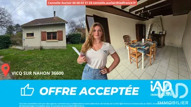 Maison de campagne à Vicq-sur-Nahon (36600)
