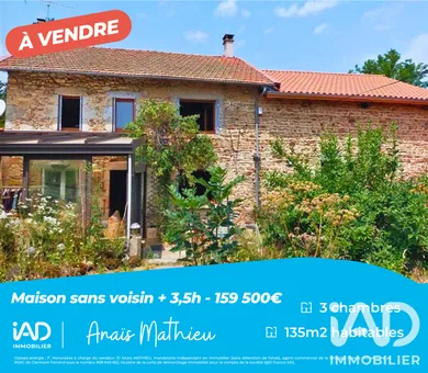 Maison à Doranges (63220)