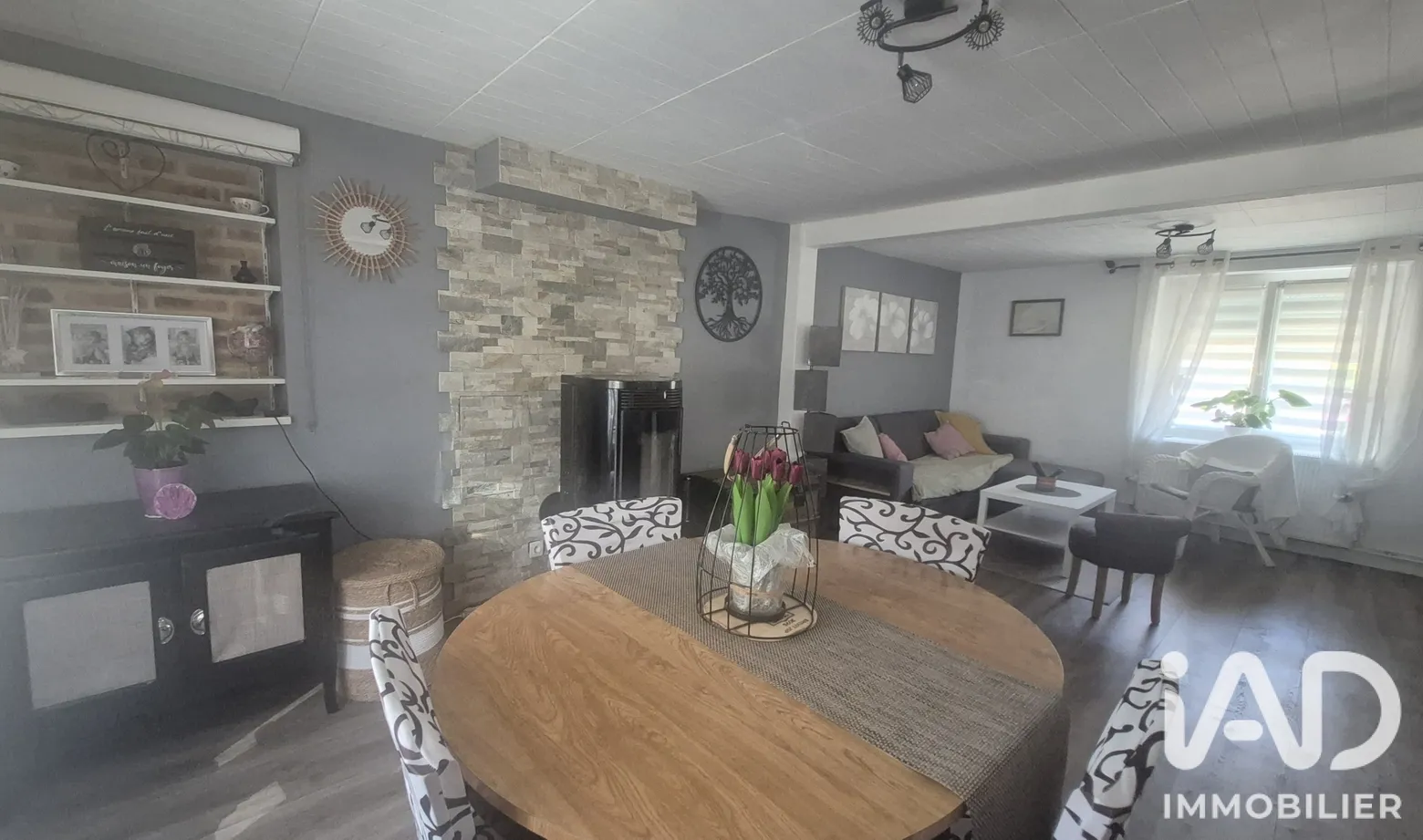 Vente maison à Bourganeuf (23400) : maison de village 6 pièces 120 m² - 2071146 — 3