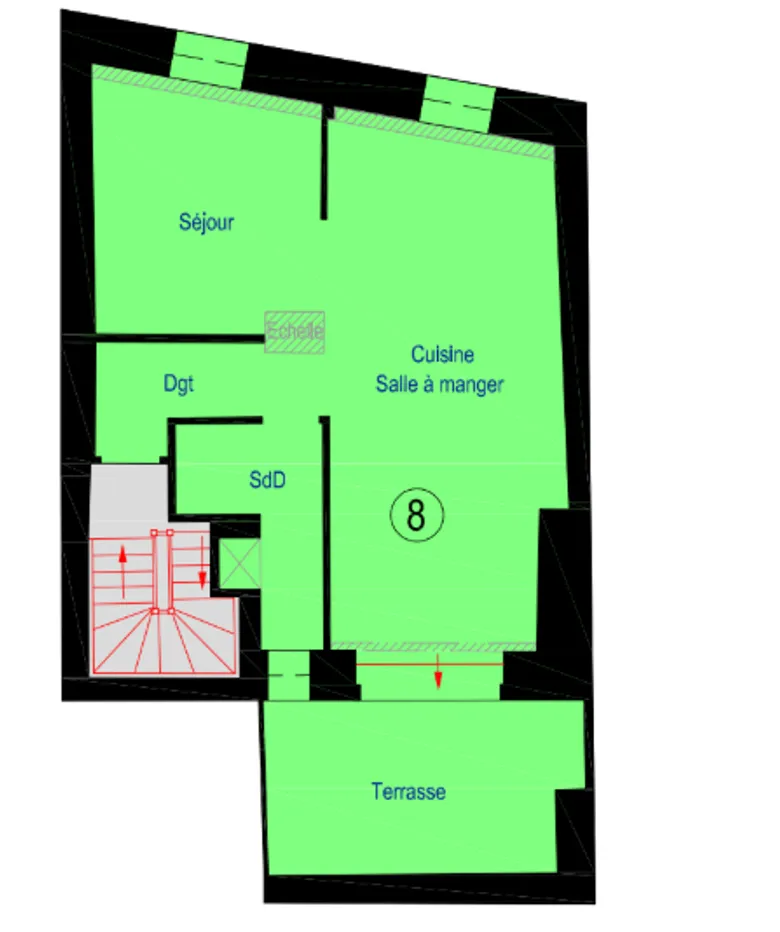Appartement 3 pièces 30 m² · à Dunkerque · 30,2 m² · 113 000 €