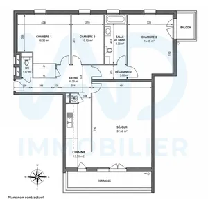 Appartement à Bois-Guillaume (76230)