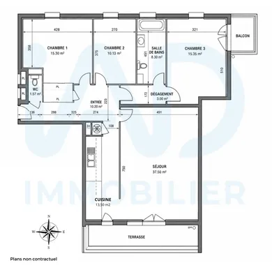 Appartement à Bois-Guillaume (76230)