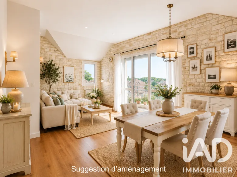 Appartement 3 pièces 64 m² · à Beauchamp · 63,6 m² · 210 000 €