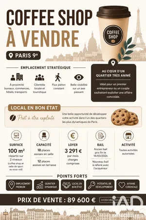 Fast food in Paris (75009)