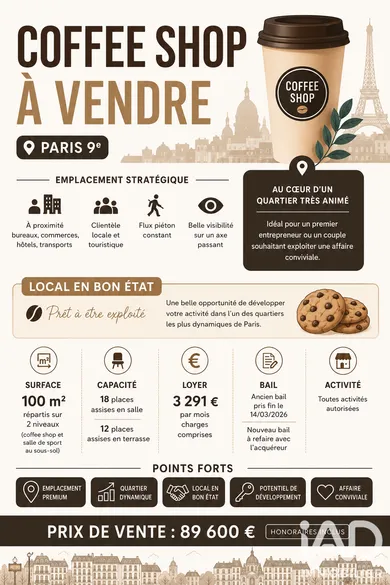 Restauration rapide à Paris (75009)