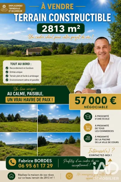 Building plot in Cours (69470)