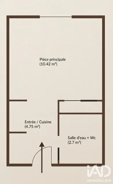 Studio à Annecy (74600)