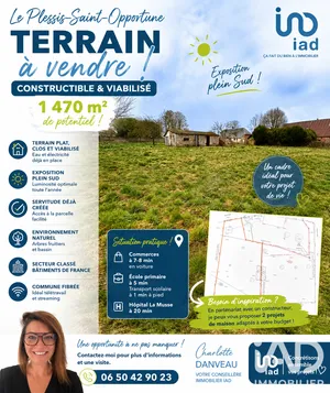 Terrain à Le Plessis-Sainte-Opportune (27170)
