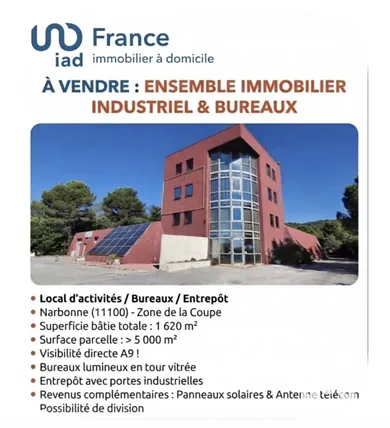 Commercial walls in Narbonne (11100)