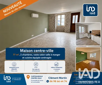 Maison de ville à Châteauroux (36000)