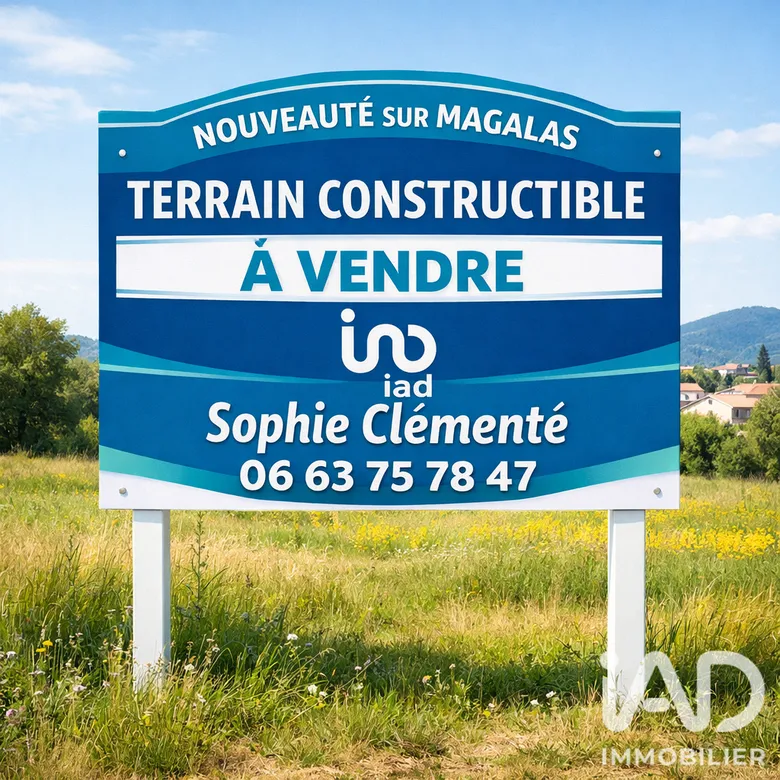 Terrain à bâtir à Magalas (34480) · 159 000 €
