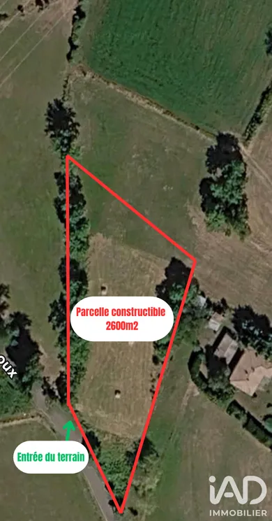 Building plot in Beaux (43200)