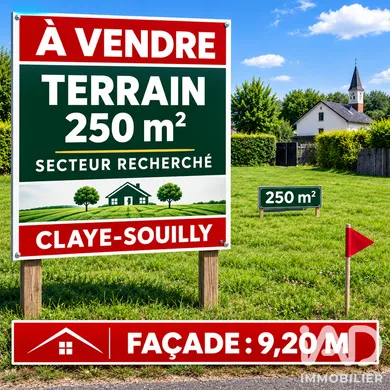 Building plot in Claye-Souilly (77410)