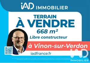 Terrain à bâtir à Vinon-sur-Verdon (83560)
