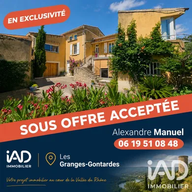 Village house in Les Granges-Gontardes (26290)