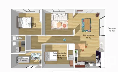 Apartment in Tournefeuille (31170)