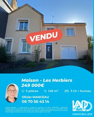 House in Les Herbiers (85500)