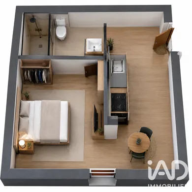 Studio à Novéant-sur-Moselle (57680)