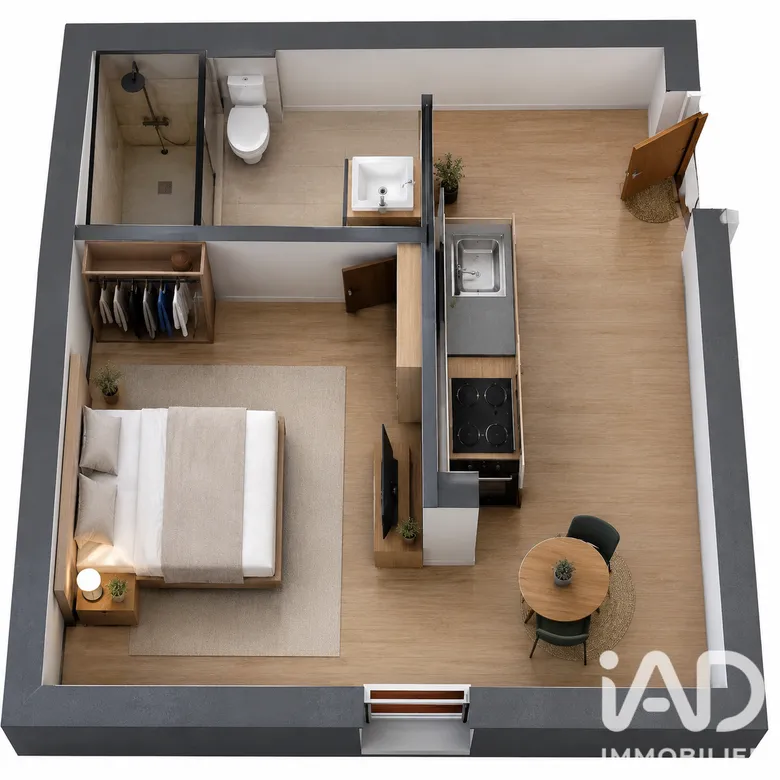 Appartement 1 pièce 18 m² · à Novéant-sur-Moselle · 18 m² · 40 000 €
