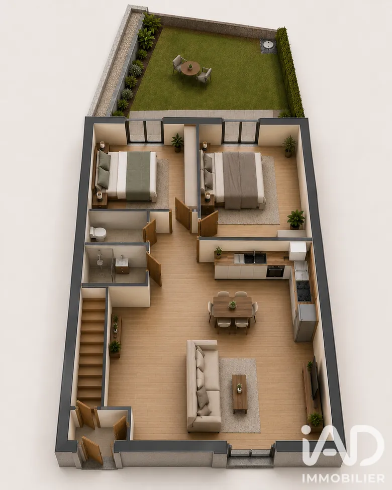 Appartement 3 pièces 70 m² · à Novéant-sur-Moselle · 70 m² · 99 000 €