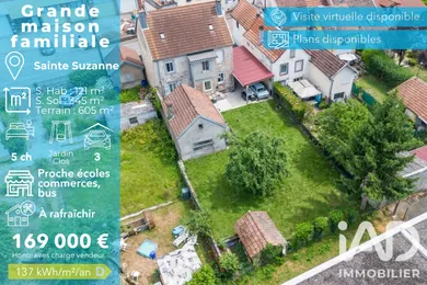 Maison à Sainte-Suzanne (25630)