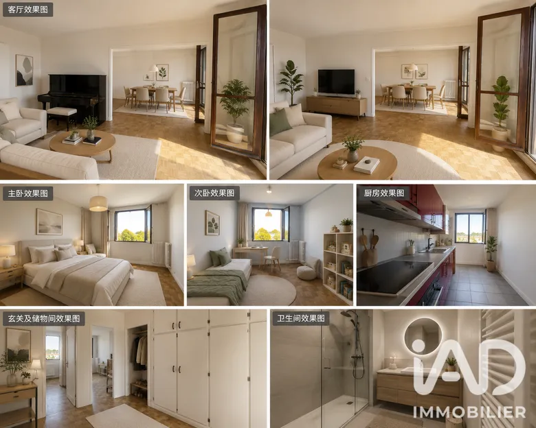 Appartement 4 pièces 88 m² · à Saint-Maur-des-Fossés · 88,5 m² · 439 000 €