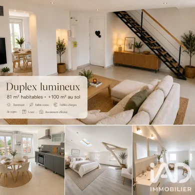 Duplex à Châlons-en-Champagne (51000)