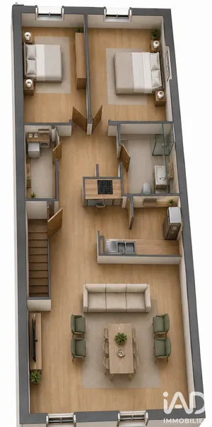 Appartement à Novéant-sur-Moselle  (57680)