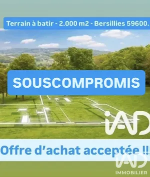 Terrain à bâtir à Bersillies (59600)