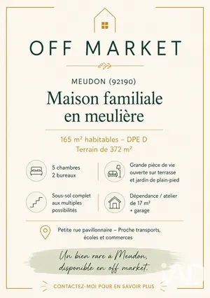 Maison traditionnelle à Meudon (92190)
