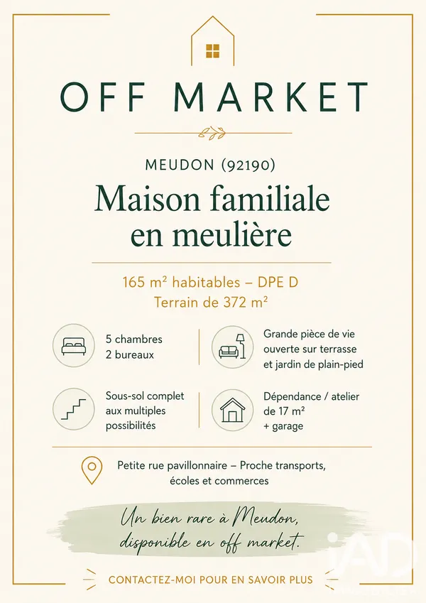 Maison traditionnelle à Meudon (92190)