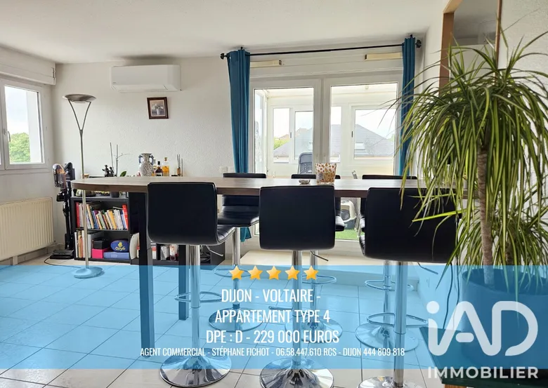 Appartement 4 pièces 82 m² · à Dijon · 82 m² · 229 000 €