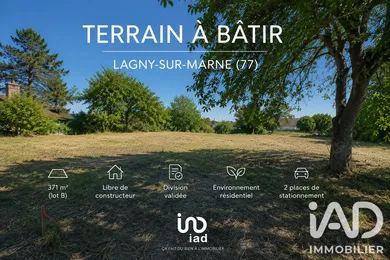 Terrain à bâtir à Lagny-sur-Marne (77400)