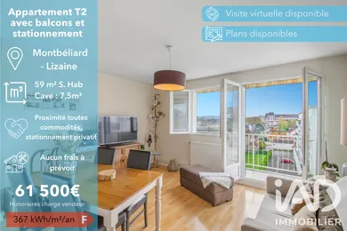 Appartement à Montbéliard (25200)
