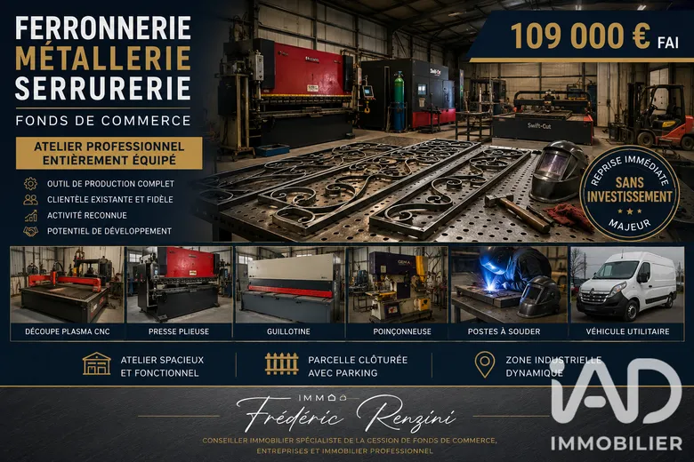 BTP à Montréal (11290) · 400 m² · 109 000 €