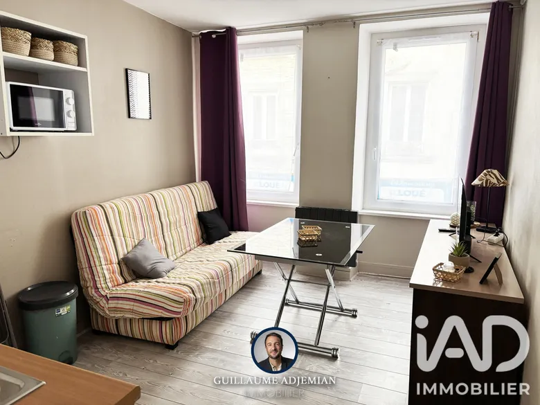 Appartement 1 pièce 20 m² · à Cherbourg-en-Cotentin · 20 m² · 540 €