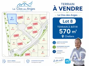 Terrain à bâtir à Challans (85300)
