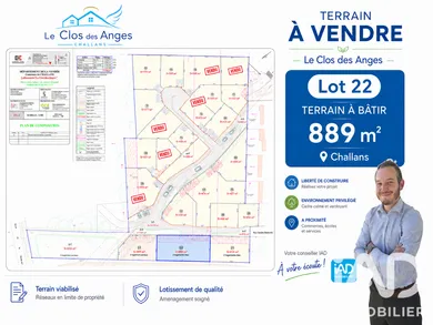 Building plot in Challans (85300)