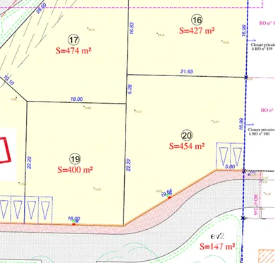 Building plot in Challans (85300)