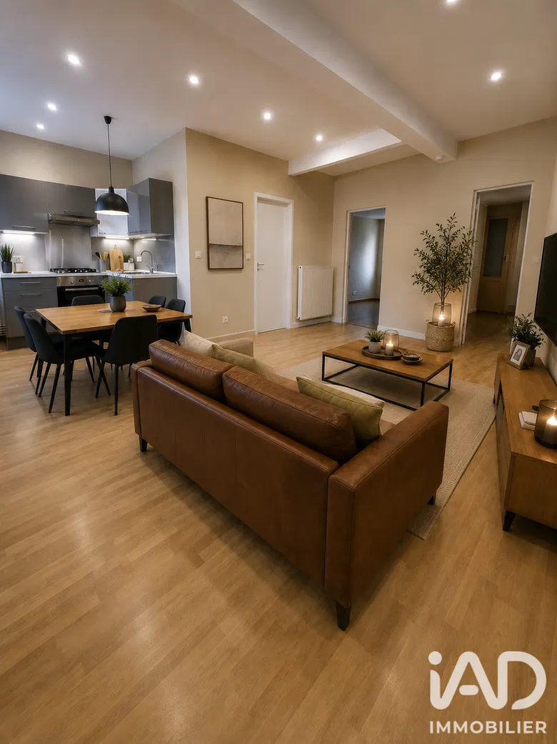 Appartement 3 pièces 57 m² · à Algrange · 57 m² · 108 500 €